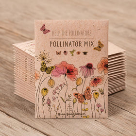Bentley Pollinator Mix gift-ready packaging emphasizes eco-friendly garden gifting
