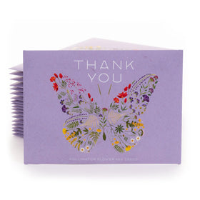 Bentley Seed Co butterfly pollinator mix pack back with contents guidance.