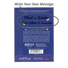 Bentley Seed Co eco-friendly gift packets suitable for Earth Day celebrations and events