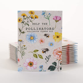 Bentley Seed Co kraft bee seed packets for pollinator-friendly gardens and gifting