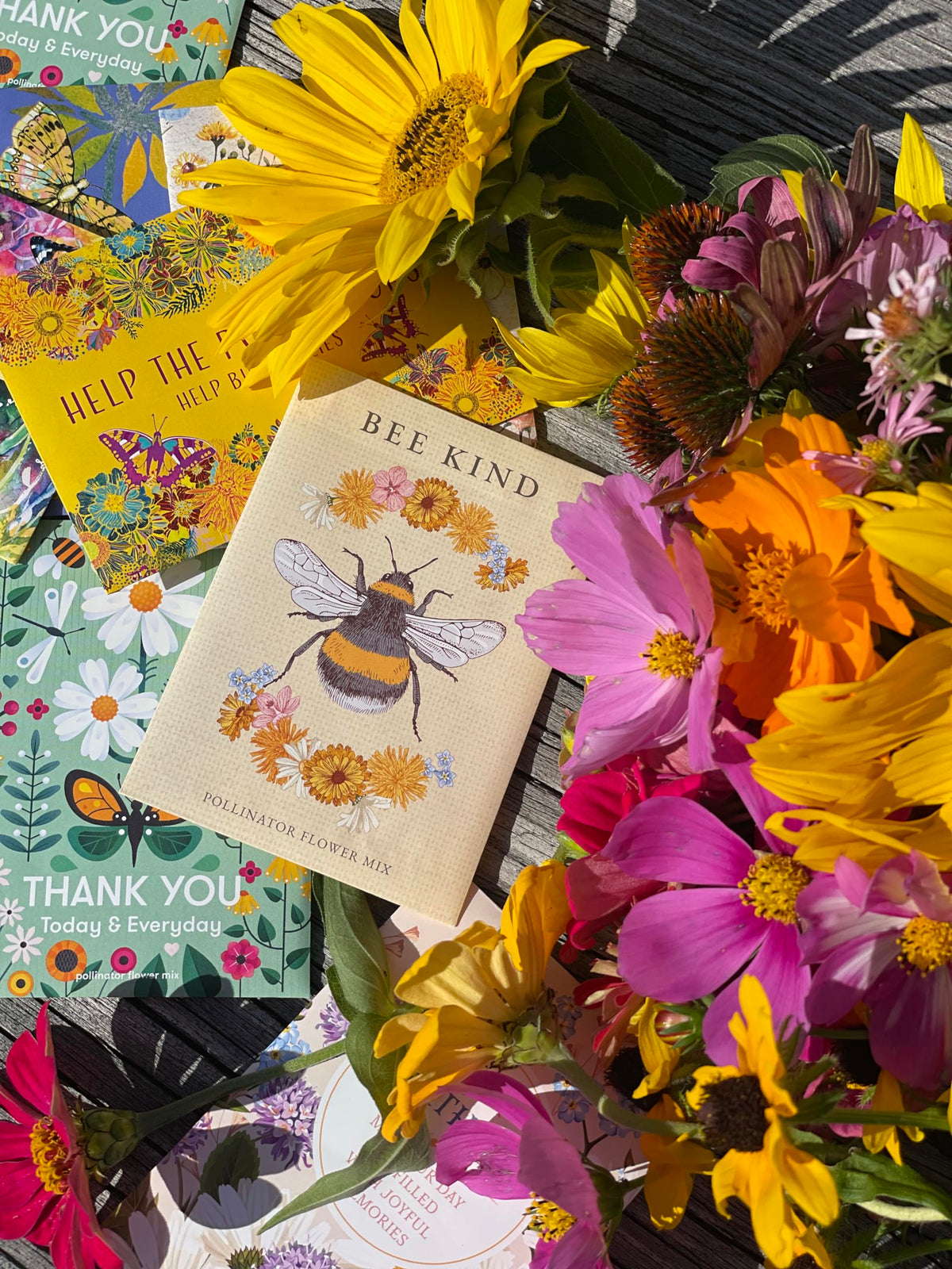 Bentley Seed Co. Eco-friendly party favors with seed packets.