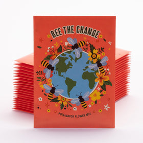 Bentley Seed Co. pollinator garden illustration supports awareness and educational displays.