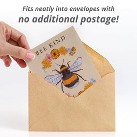 Bentley Seed Co. Wildflower mix creates garden blooms that attract pollinators.