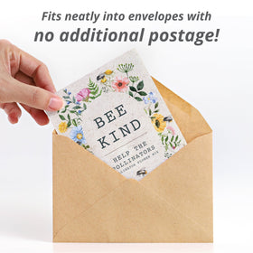 Bentley Seed Co. Wildflower seeds attract bees and butterflies.