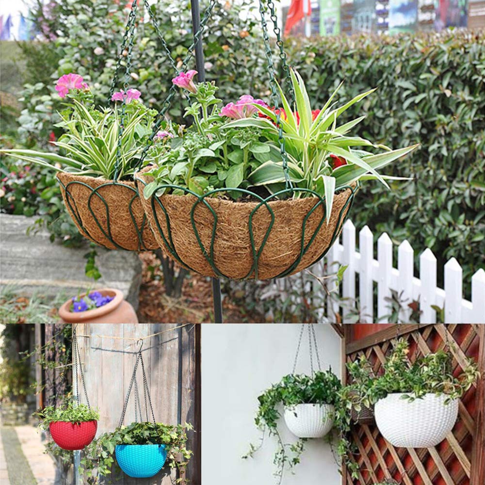 Benvo 20lb capacity chains secure planters and lanterns with confident stability
