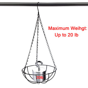 Benvo 3 pack hanging chains provides reliable support for bird feeders, pots, and ornaments