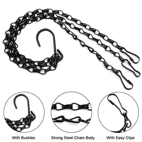 Benvo adjustable length hanging chains let you customize plant or lantern heights