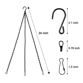 Benvo heavy duty iron hanging chains show rust resistant strength for outdoor use
