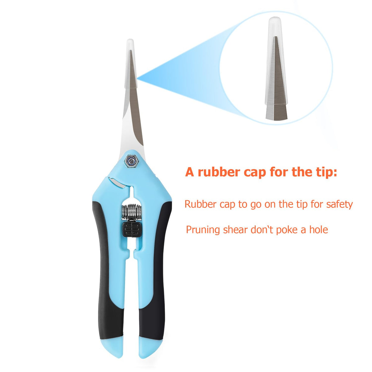 BEoffer ergonomic handles reduce hand fatigue during long pruning sessions.