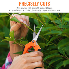 BEoffer pruning shears with ergonomic handles reduce fatigue during long pruning sessions.