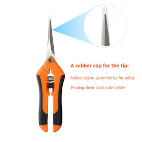 BEoffer pruning shears include a locking mechanism for safe storage.