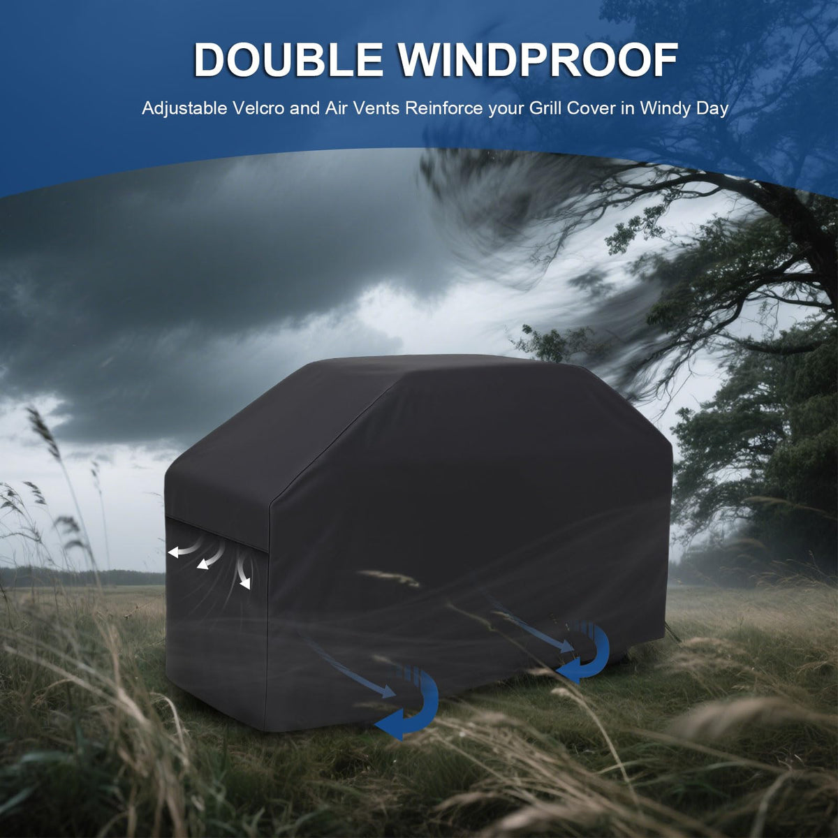 BEOTBRMI durable oxford fabric cover resists tearing for long-lasting use.