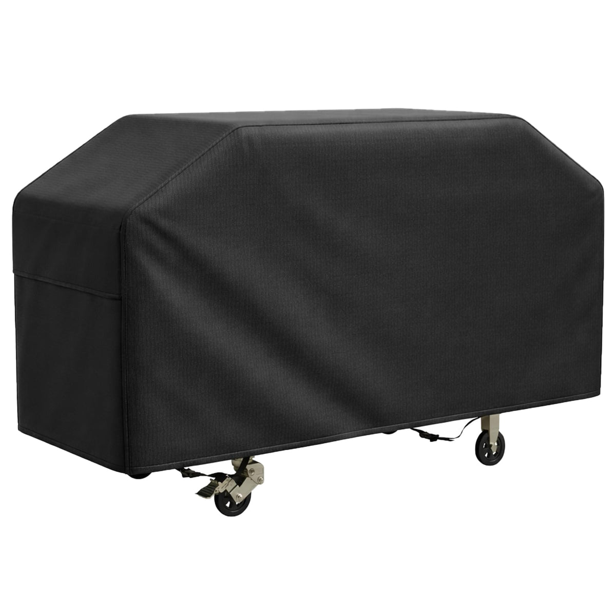 BEOTBRMI grill cover with waterproof 600D finish protects your grill from rain.
