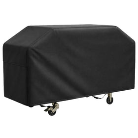 BEOTBRMI grill cover with waterproof 600D finish protects your grill from rain.