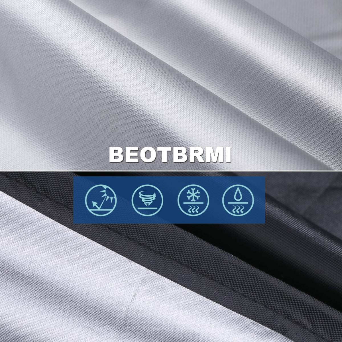 BEOTBRMI grill cover wind fasteners keep cover secure in breezy weather