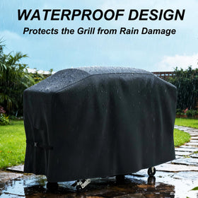BEOTBRMI windproof click-close straps secure the cover on windy days.