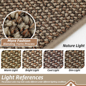 BEQHAUSE Dirt Trapper mat reinforced edges prevent curling
