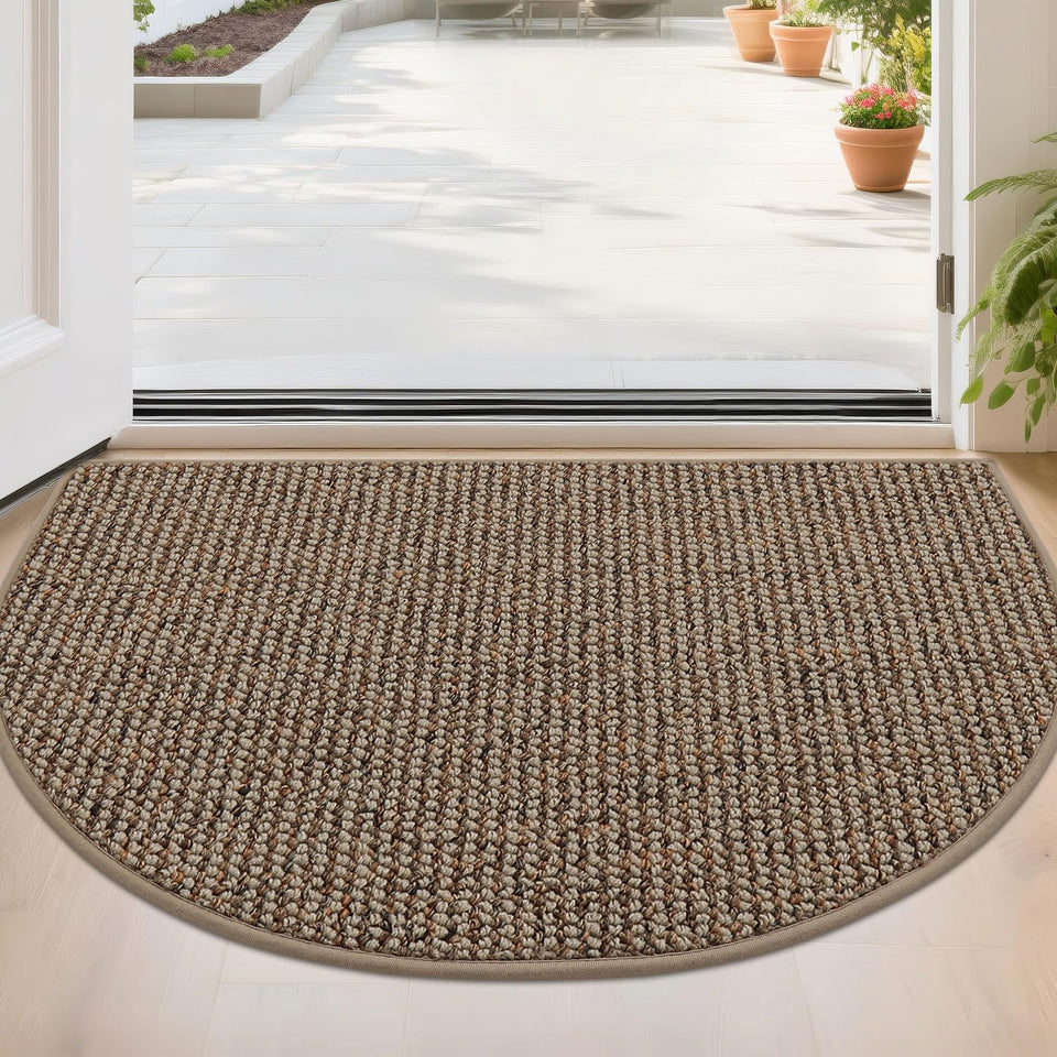 BEQHAUSE Dirt Trapper mat front view catches dirt and moisture at the door