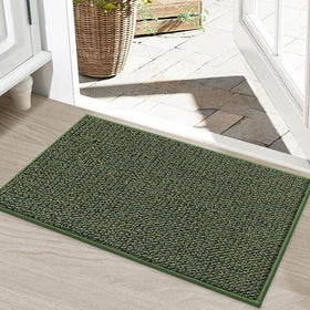 BEQHAUSE Dirt Trapper mat front view with 20x32 coverage for busy entryways