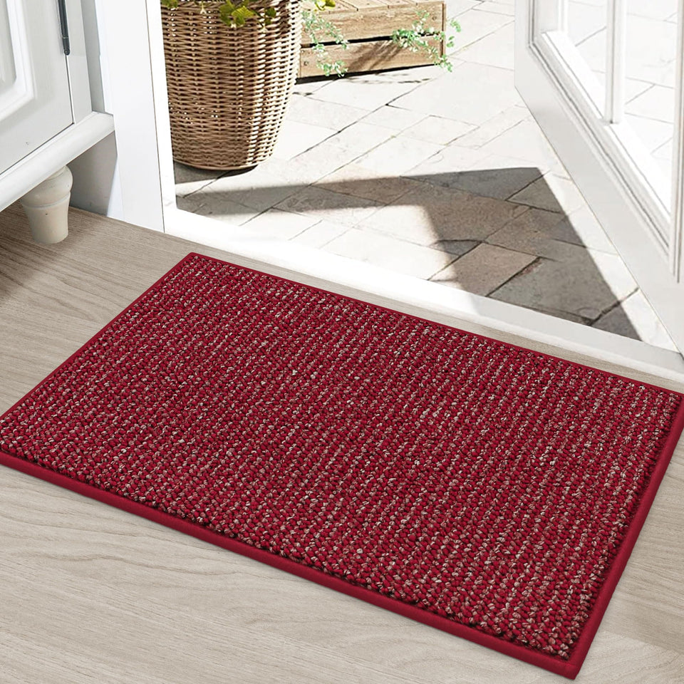 BEQHAUSE Dirt Trapper Door Mat front view shows welcoming entry and clean lines.