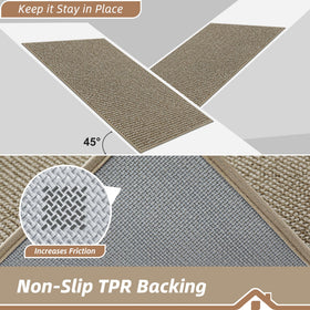BEQHAUSE Dirt Trapper mat placed at indoor entry for controlled spills.