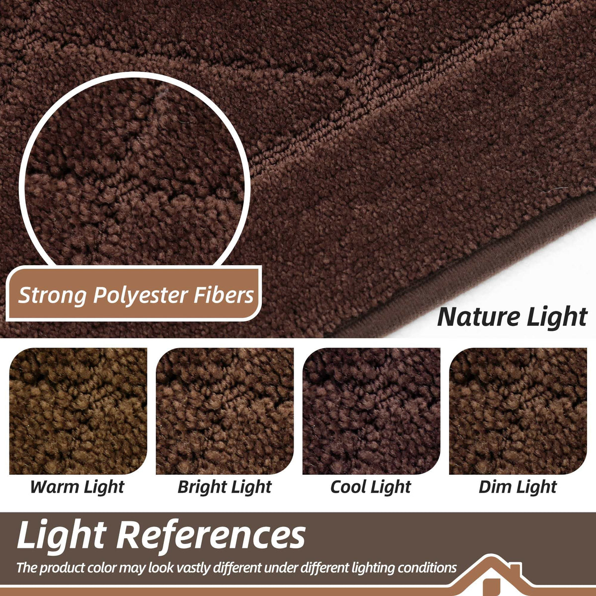 BEQHAUSE dirt-trapper mat has reinforced edges for durability.