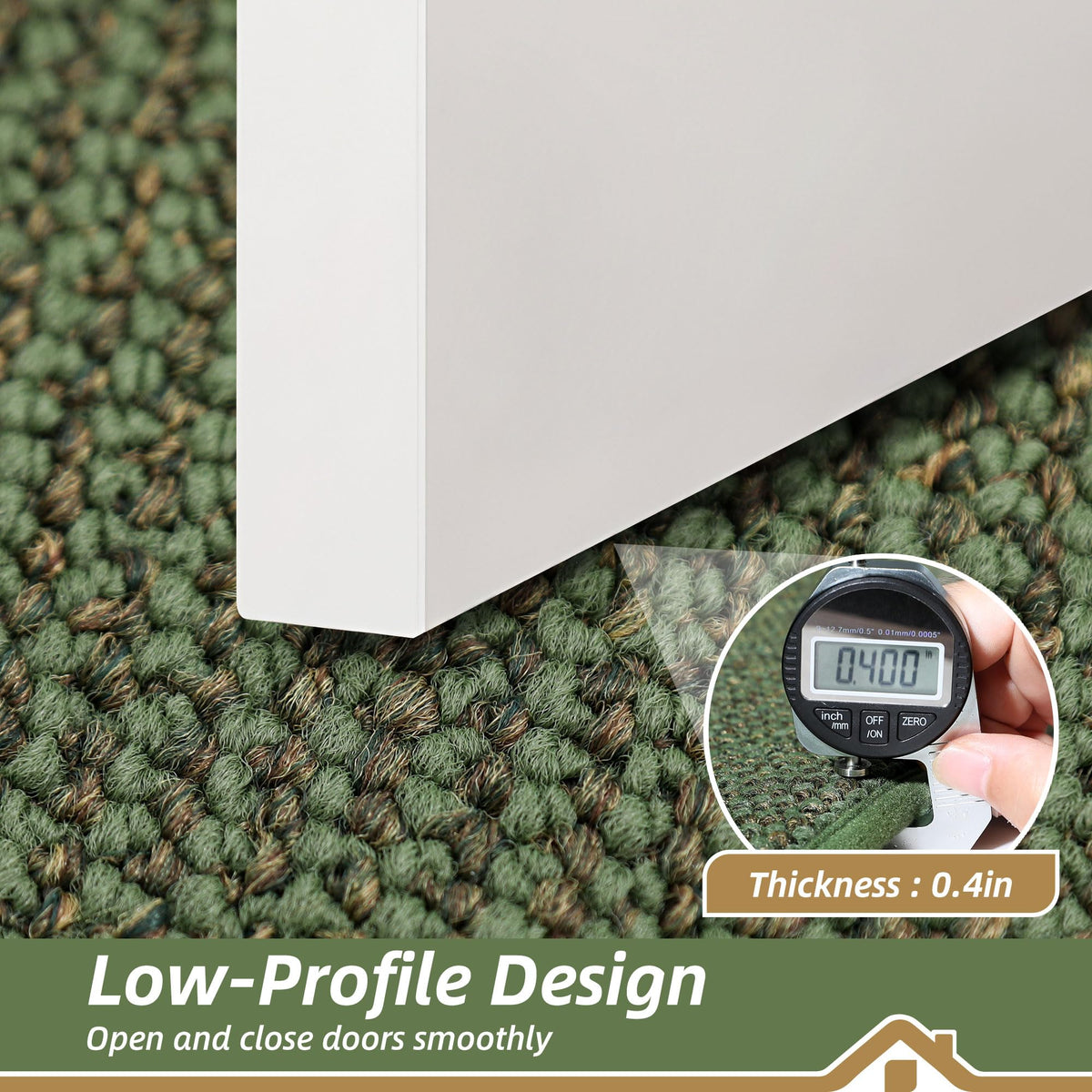 BEQHAUSE Dirt Trapper woven surface showcasing stylish low-profile design