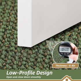 BEQHAUSE Dirt Trapper woven surface showcasing stylish low-profile design
