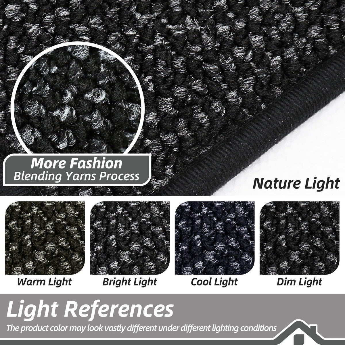BEQHAUSE Dirt Trapper dense yarns create a durable, stain-resistant surface.