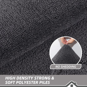 BEQHAUSE door mat absorbent yarn traps moisture and dirt
