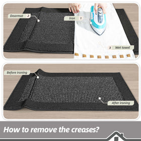 BEQHAUSE crease-care friendly mat maintains neat appearance after unboxing