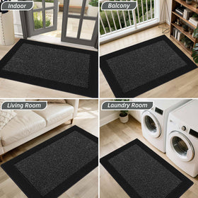 BEQHAUSE door mat suitable for front or back entrances in rain.