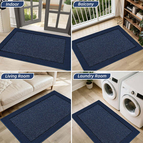 BEQHAUSE blue yarn mix adds subtle style for interiors.