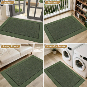 BEQHAUSE versatile indoor-outdoor entryway mat