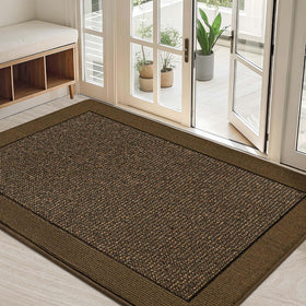 BEQHAUSE indoor door mat 32x48 dirt-trap helps keep floors clean