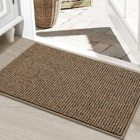 BEQHAUSE Dirt Trapper door mat front view captures dirt before it enters
