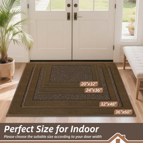BEQHAUSE dirt-trap-dense-yarn closeup captures moisture effectively