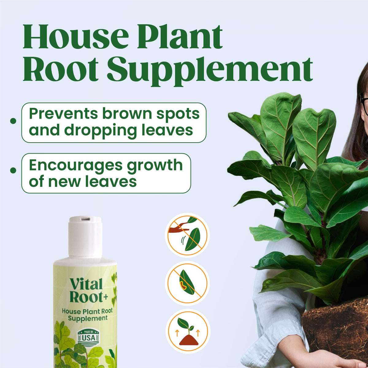Berkland Root Supplement philodendron-stems conveys healthier stems and vibrant leaves.