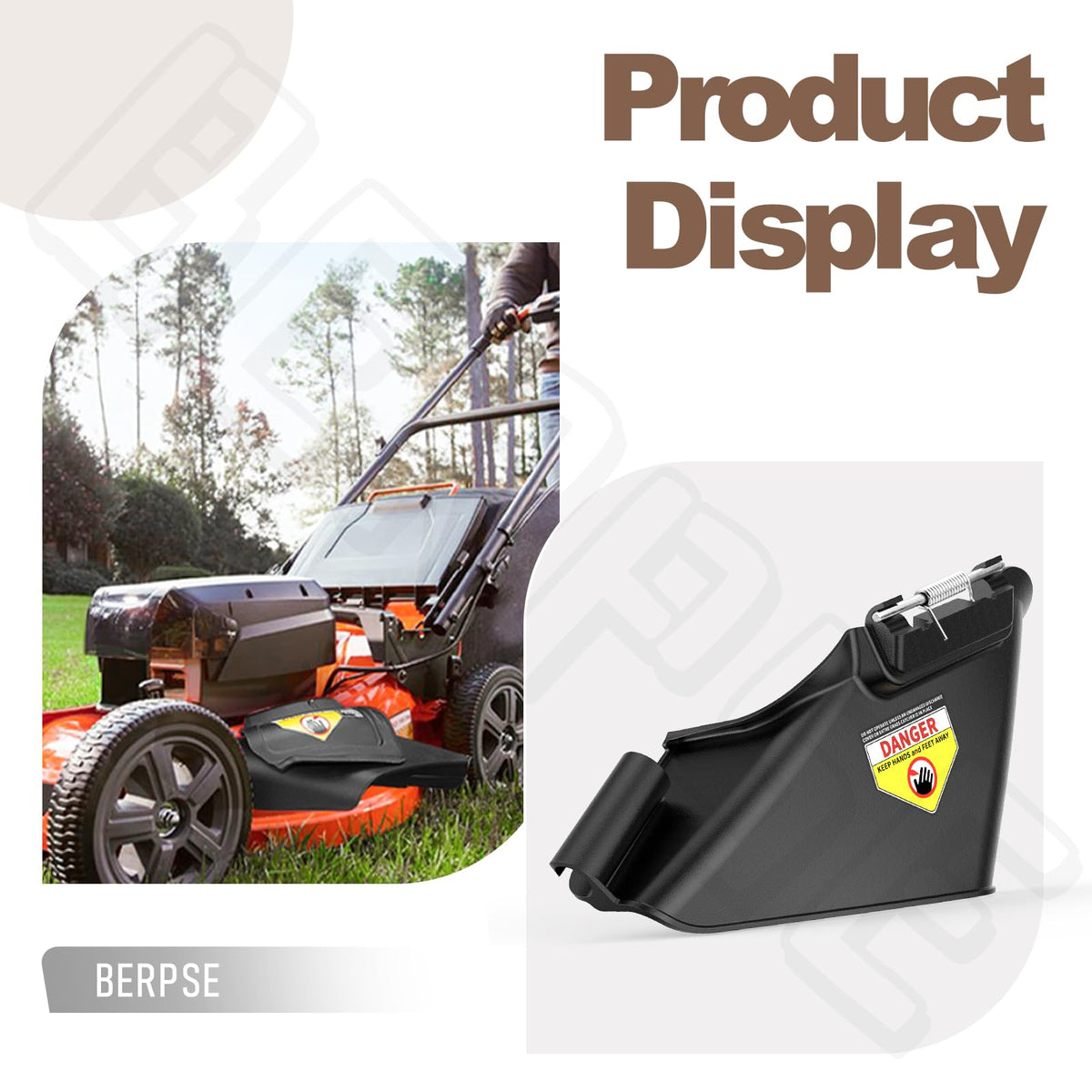 BERPSE Artigiano-compatible side chute designed for easy maintenance