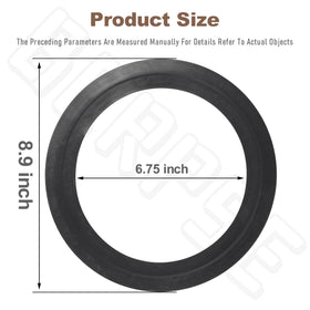 BERPSE bagger cover gasket supports Craftsman compatibility, reducing leaks during yard cleanup.