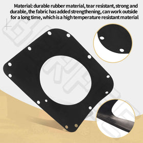 BERPSE bagger seal high-temp rubber designed for outdoor use.