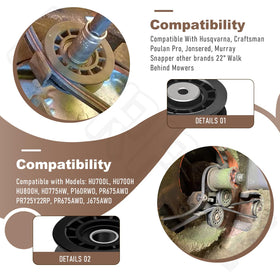 BERPSE belt repair kit components laid out for quick identification and assembly.
