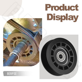 BERPSE belt repair kit packaging shows included parts and simple setup guidance.