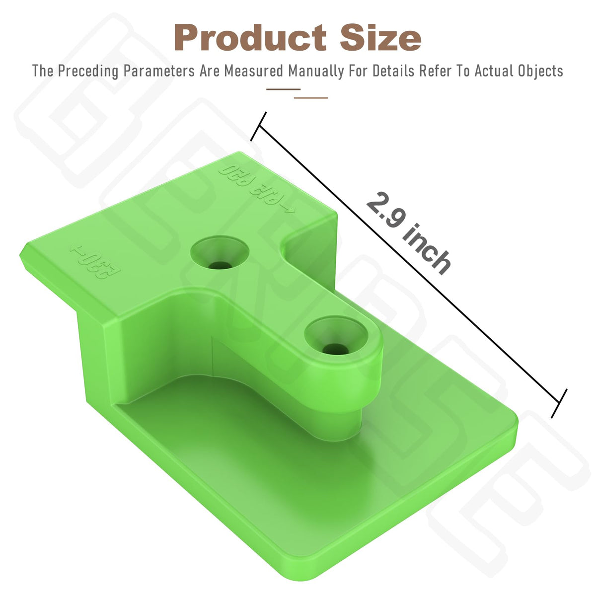 BERPSE bracket installation directions with two mounting methods for flexibility.