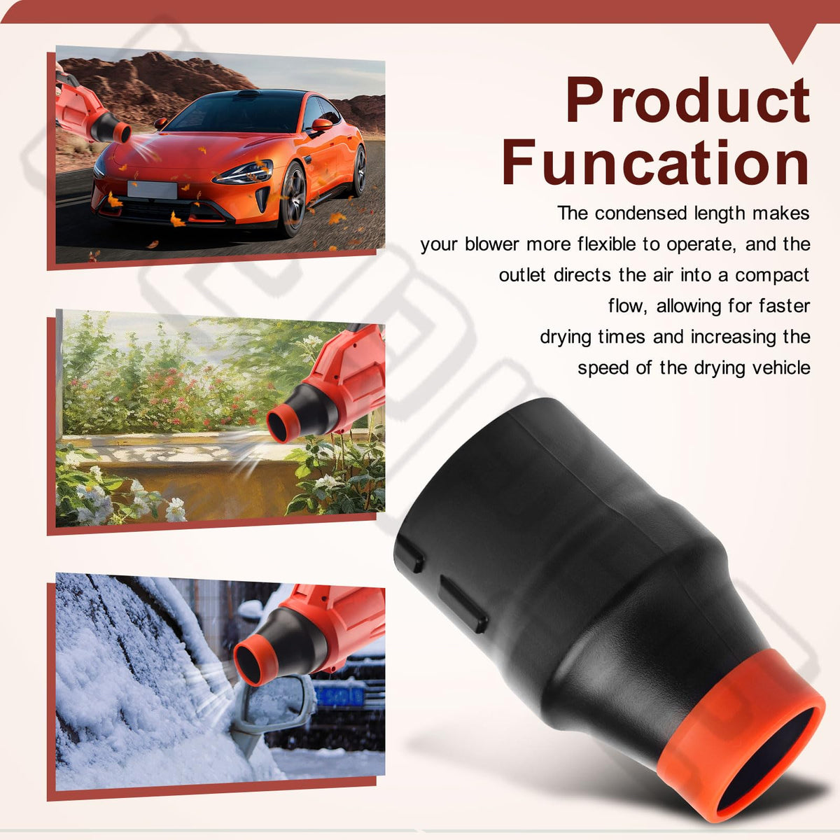 BERPSE-compatible nozzle fits 2724-20 and 2728-20 for quick upgrade.