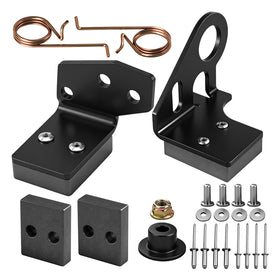 BERPSE deck brake arm kit close-up shows the sturdy components for mower compatibility.