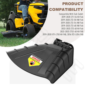 BERPSE discharge chute for Troy-Bilt Mustang XP 50 FAB, efficient debris disposal