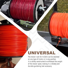 BERPSE durable organization solution keeps cables handy for lawn care.