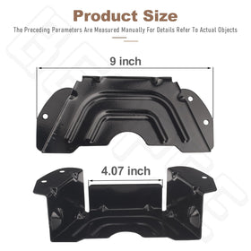 BERPSE guard cover compatibility chart showing broad tractor fitment