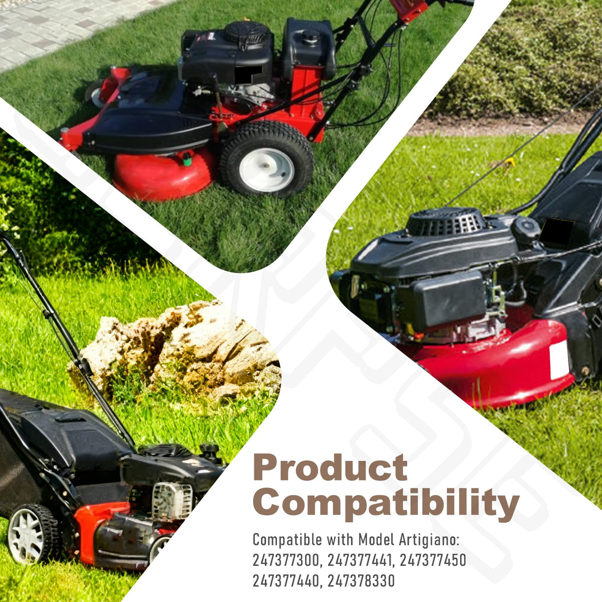 BERPSE SC500 series side chute simplifies mower upkeep and replacement